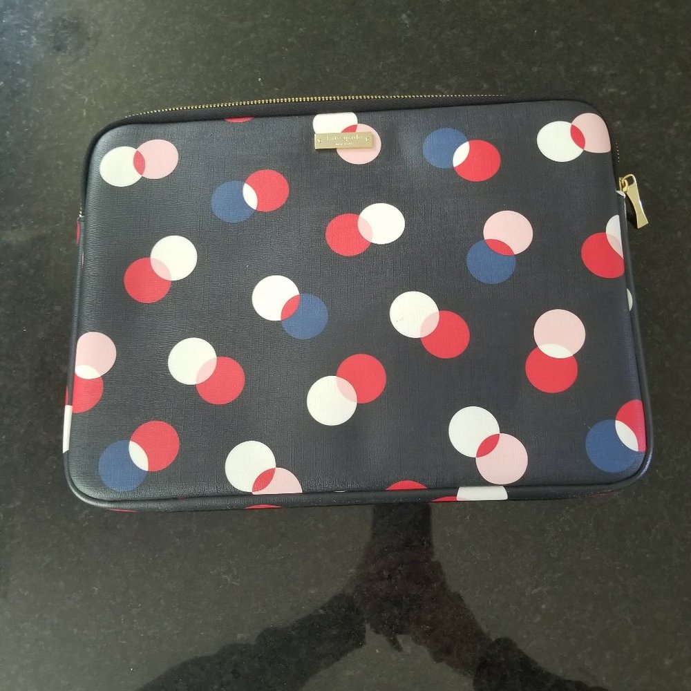 Kate Spade Multicolor Dots Laptop/Tablet Case